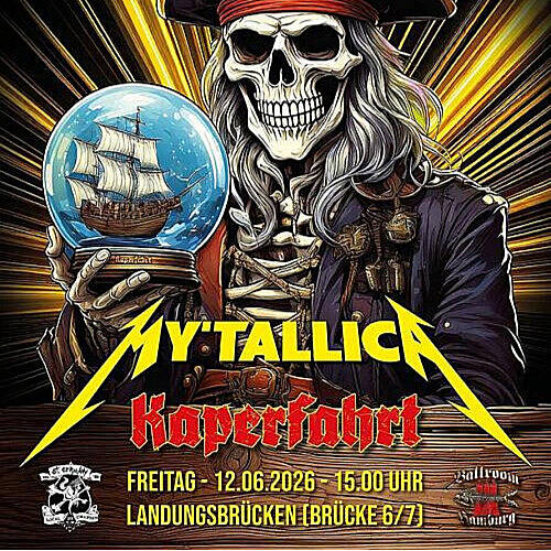 Ballroom Kaperfahrt - Mytallica on Board